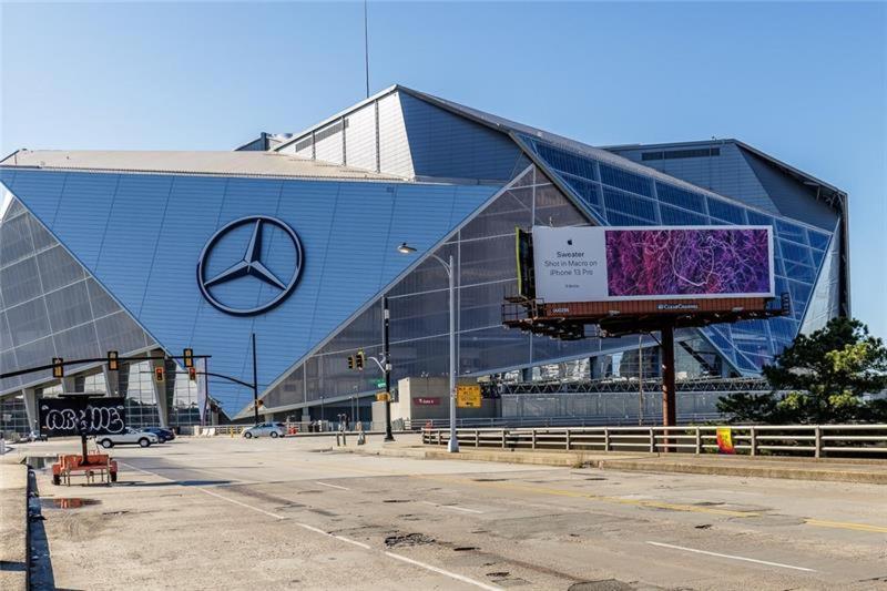 Trendy Castleberry Hill Condo- Walk To Mercedes Benz/ All Downtown Attractions Atlanta Exterior foto